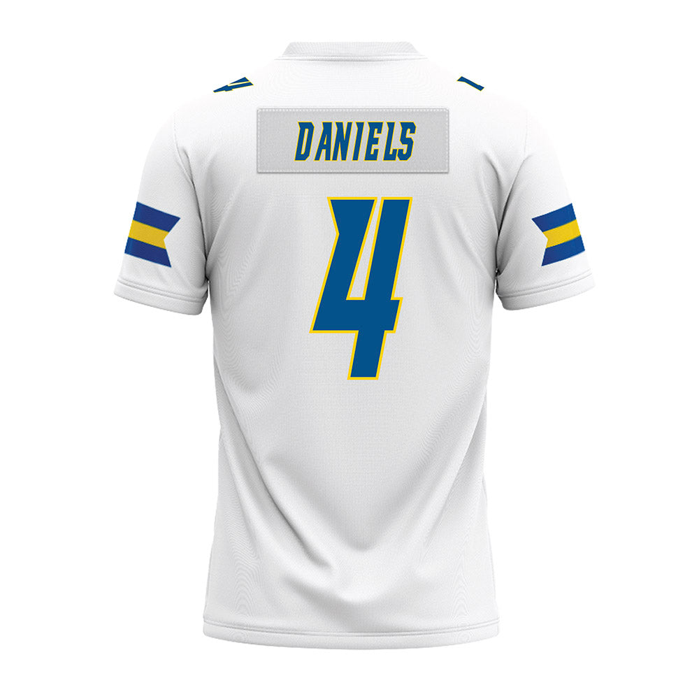 Delaware - NCAA Football : Demarco Daniels - White Premium Football Jersey-1