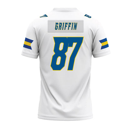 Delaware - NCAA Football : Carson Griffin - White Premium Football Jersey-1