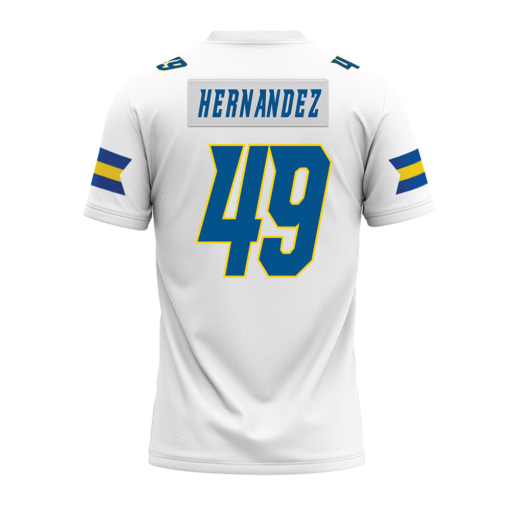 Delaware - NCAA Football : Yamdry Hernandez - White Premium Football Jersey-1