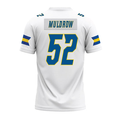 Delaware - NCAA Football : Miles Muldrow - White Premium Football Jersey-1