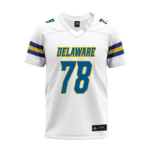 Delaware - NCAA Football : Bentley Allen II - White Premium Football Jersey-0