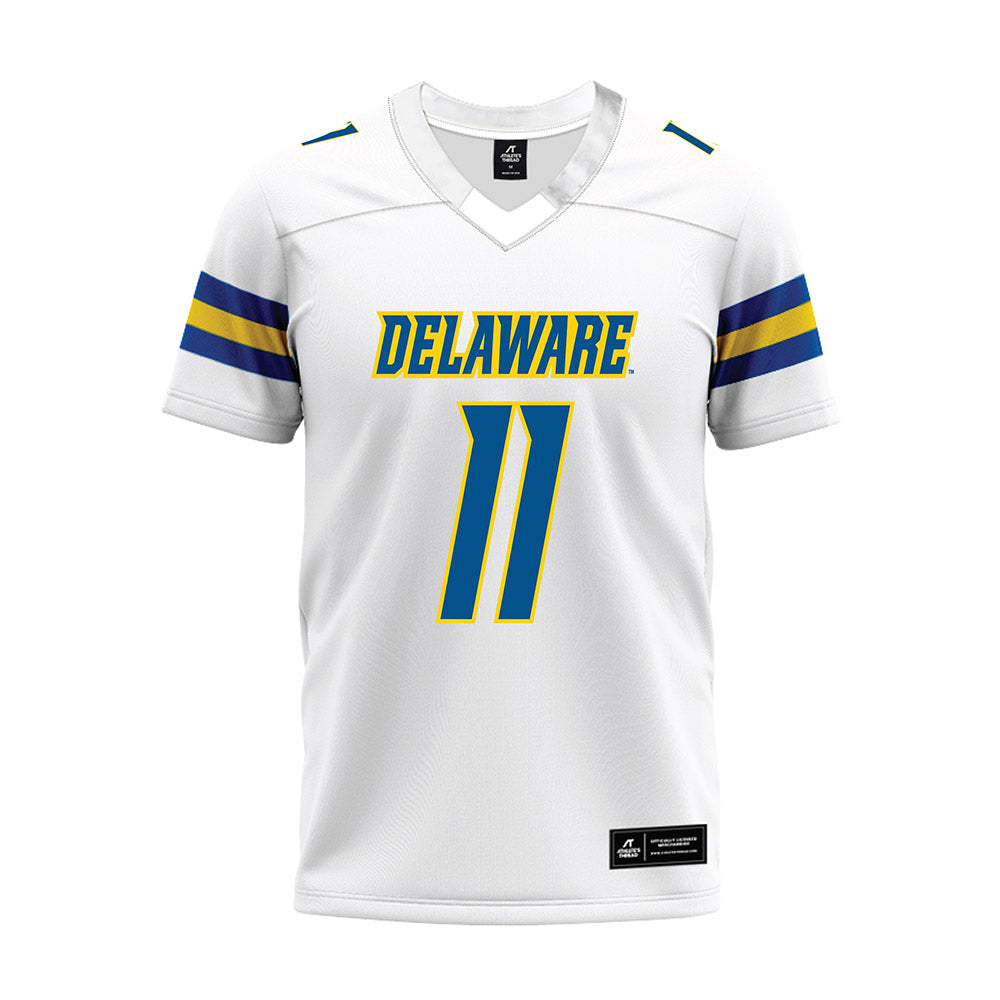 Delaware - NCAA Football : Eric Archield Jr - White Premium Football Jersey-0