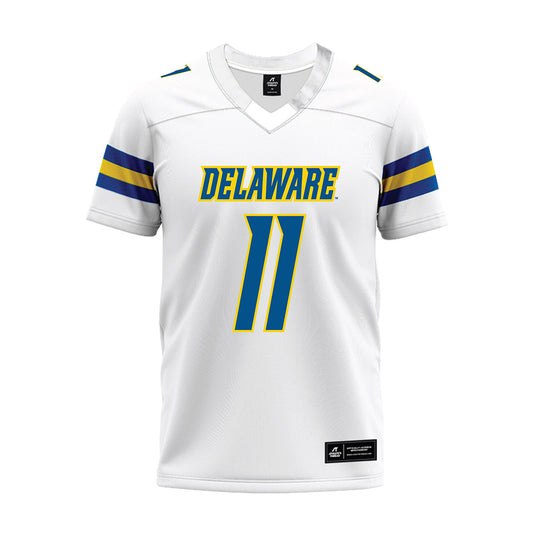 Delaware - NCAA Football : Eric Archield Jr - White Premium Football Jersey-0