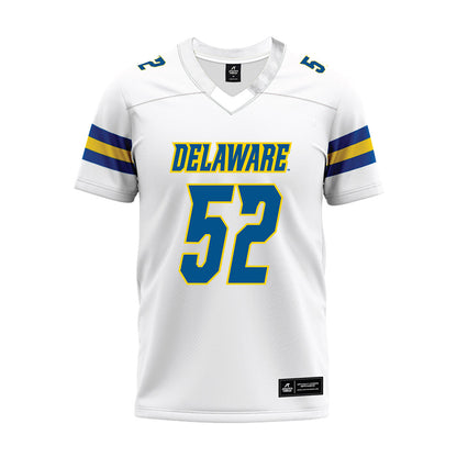 Delaware - NCAA Football : Miles Muldrow - White Premium Football Jersey-0