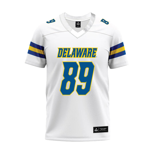 Delaware - NCAA Football : Brandon DeAngelo - White Premium Football Jersey-0