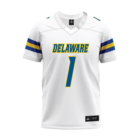 Delaware - NCAA Football : Brandon Rehmann - White Premium Football Jersey-0