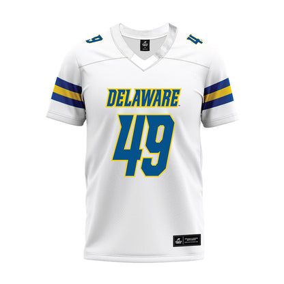 Delaware - NCAA Football : Yamdry Hernandez - White Premium Football Jersey-0