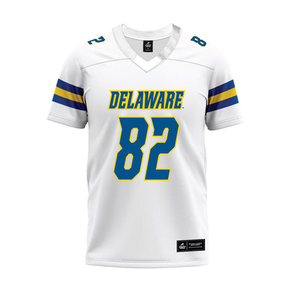 Delaware - NCAA Football : Derrick Phillips Jr - White Premium Football Jersey-0