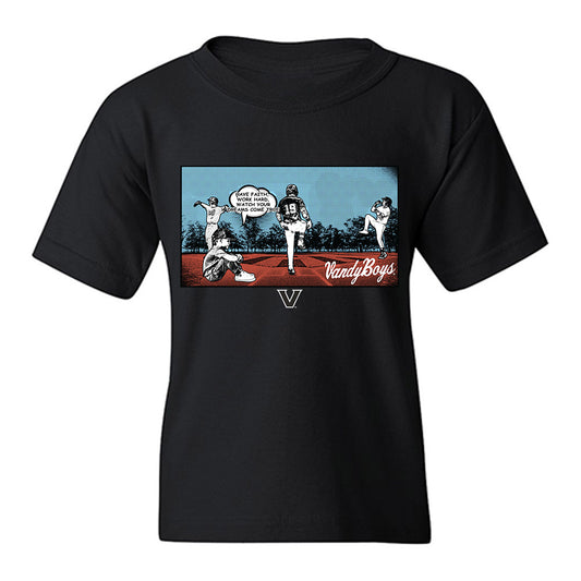 Vanderbilt - NCAA Baseball : Rustan Rigdon - Youth T-Shirt-0