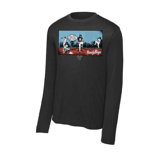 Vanderbilt - NCAA Baseball : Rustan Rigdon - Vandyboys Activewear Long Sleeve T-Shirt-0