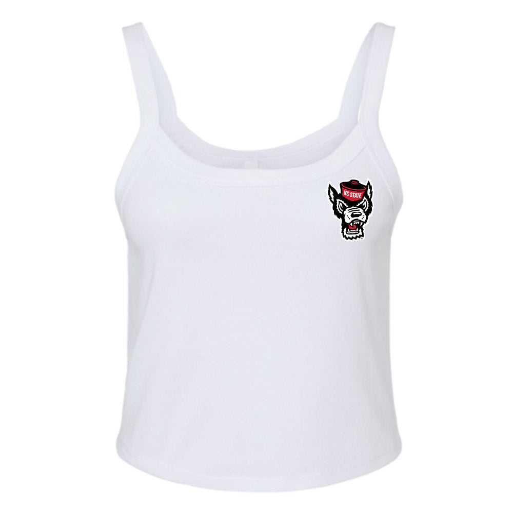 NC State - Ripken : - Champ & Ripken Women’s Rib Cropped Tank Top-0