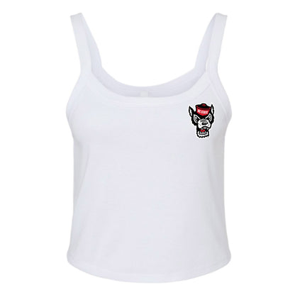 NC State - Ripken : - Champ & Ripken Women’s Rib Cropped Tank Top-0