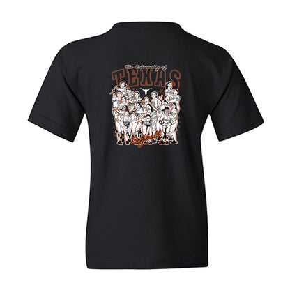 Texas - NCAA Softball : - Team Collage Youth T-Shirt-1
