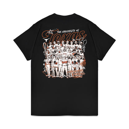 Texas - NCAA Baseball : - Team Collage Comfort Colors T-Shirt-1