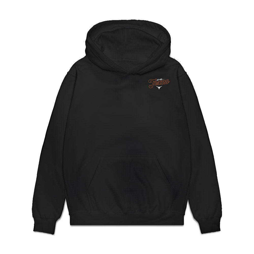 Texas - NCAA Baseball : - Team Collage Premium Hooded Sweatshirt-0