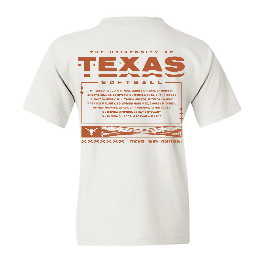 Texas - NCAA Softball : - Youth T-Shirt-1