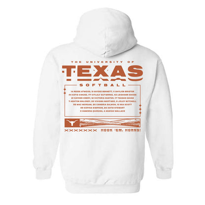 Texas - NCAA Softball : - Hooded Sweatshirt-1
