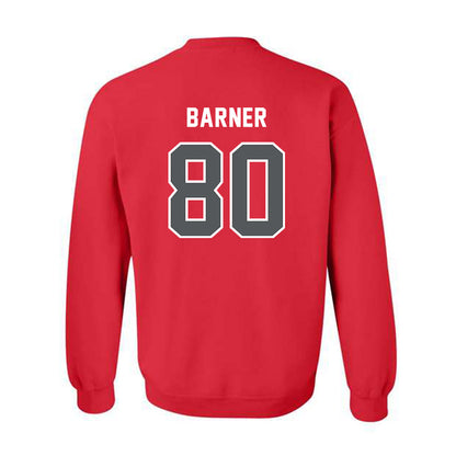 Montclair State - NCAA Football : Sincere Barner - Classic Shersey Crewneck Sweatshirt-1