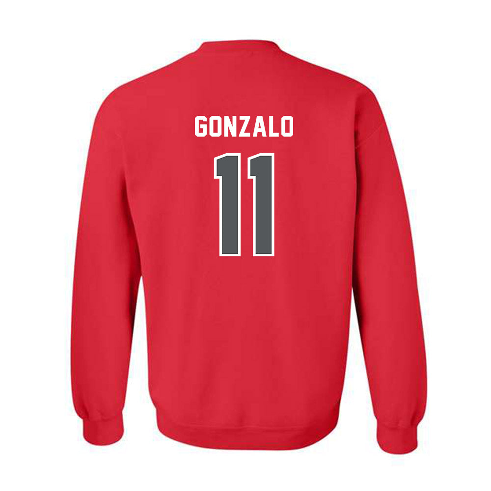Montclair State - NCAA Baseball : Chris Gonzalo - Classic Shersey Crewneck Sweatshirt-1