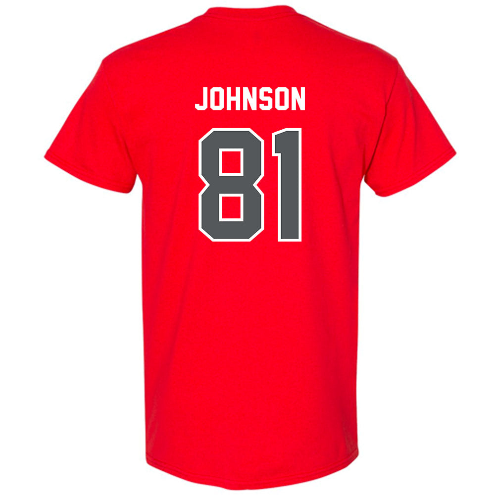 Montclair State - NCAA Football : Brandon Johnson - Classic Shersey T-Shirt-1