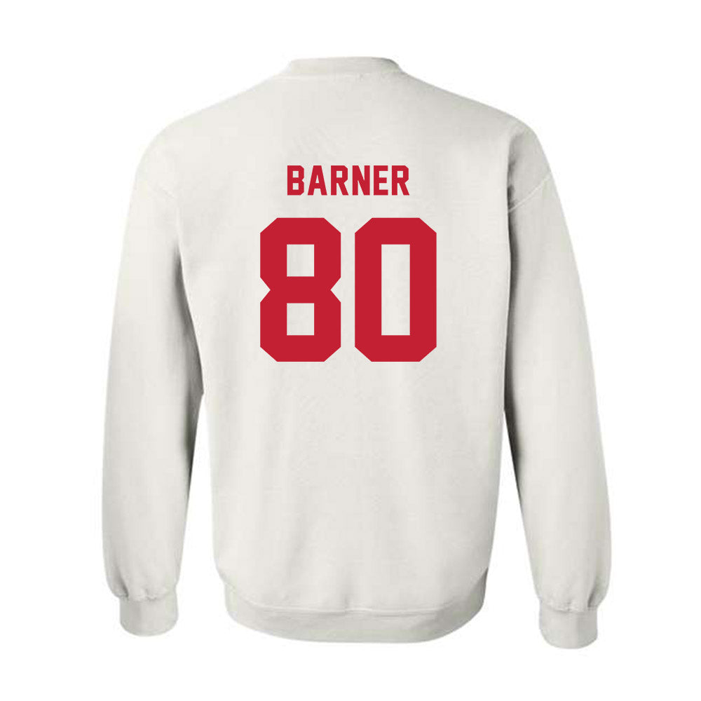 Montclair State - NCAA Football : Sincere Barner - Classic Shersey Crewneck Sweatshirt-1