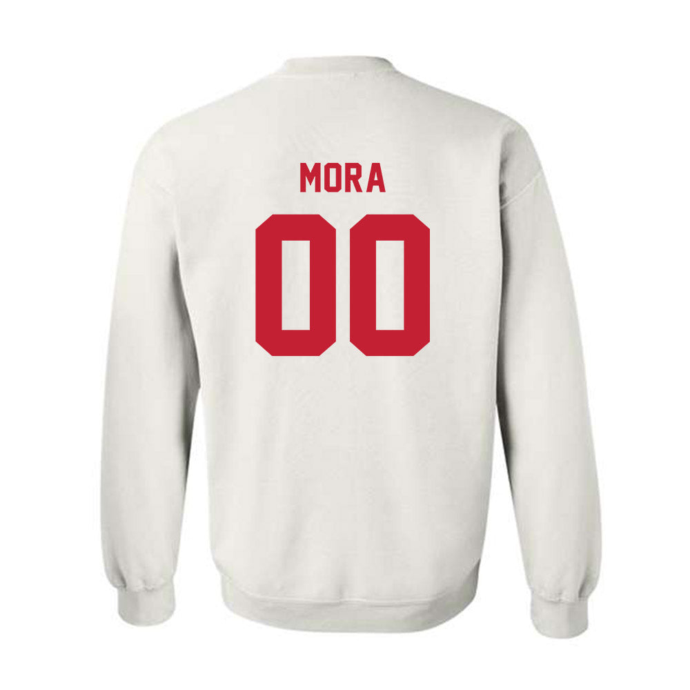 Montclair State - NCAA Football : JoVanny Mora - Classic Shersey Crewneck Sweatshirt-1