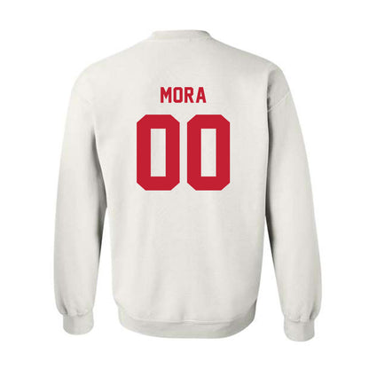 Montclair State - NCAA Football : JoVanny Mora - Classic Shersey Crewneck Sweatshirt-1