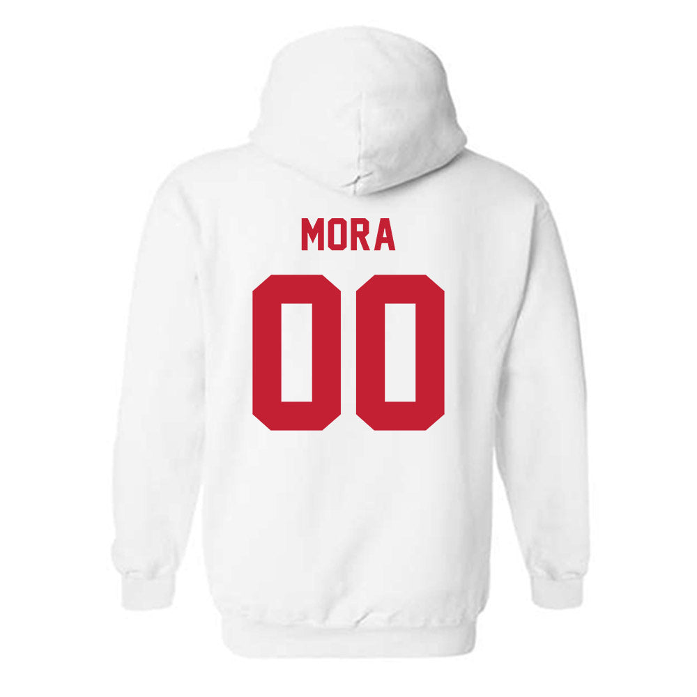 Montclair State - NCAA Football : JoVanny Mora - Classic Shersey Hooded Sweatshirt-1