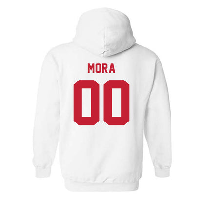 Montclair State - NCAA Football : JoVanny Mora - Classic Shersey Hooded Sweatshirt-1