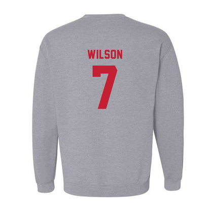 Montclair State - NCAA Football : Diante Wilson - Classic Shersey Crewneck Sweatshirt-1