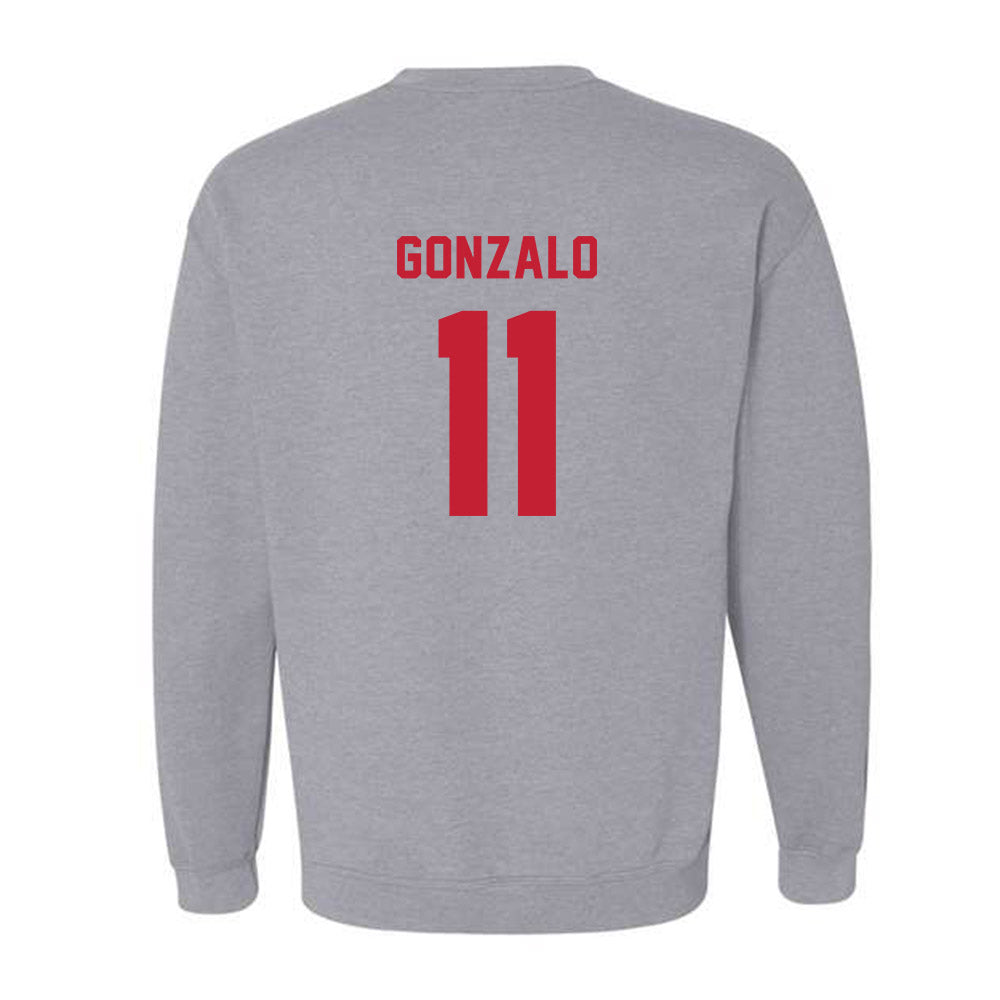 Montclair State - NCAA Baseball : Chris Gonzalo - Classic Shersey Crewneck Sweatshirt-1