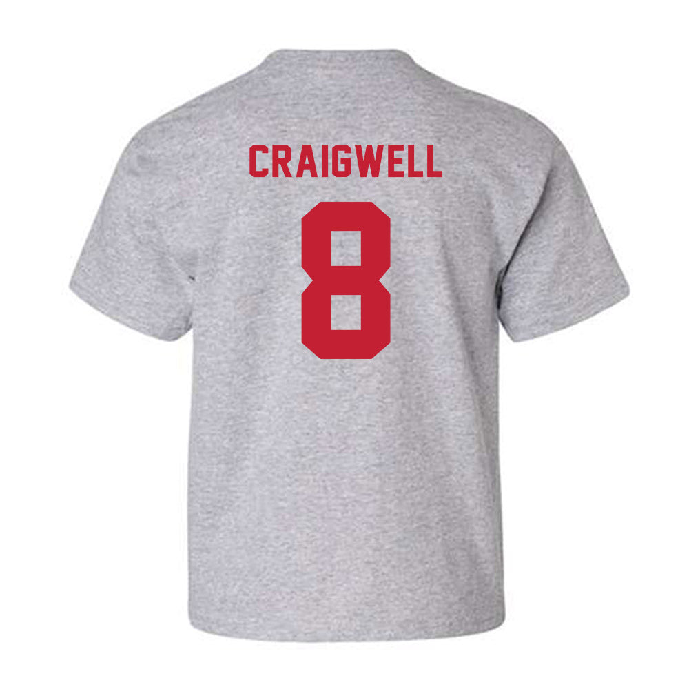  - NCAA Women's Basketball : Alyssa Craigwell - Classic Shersey Youth T-Shirt-1