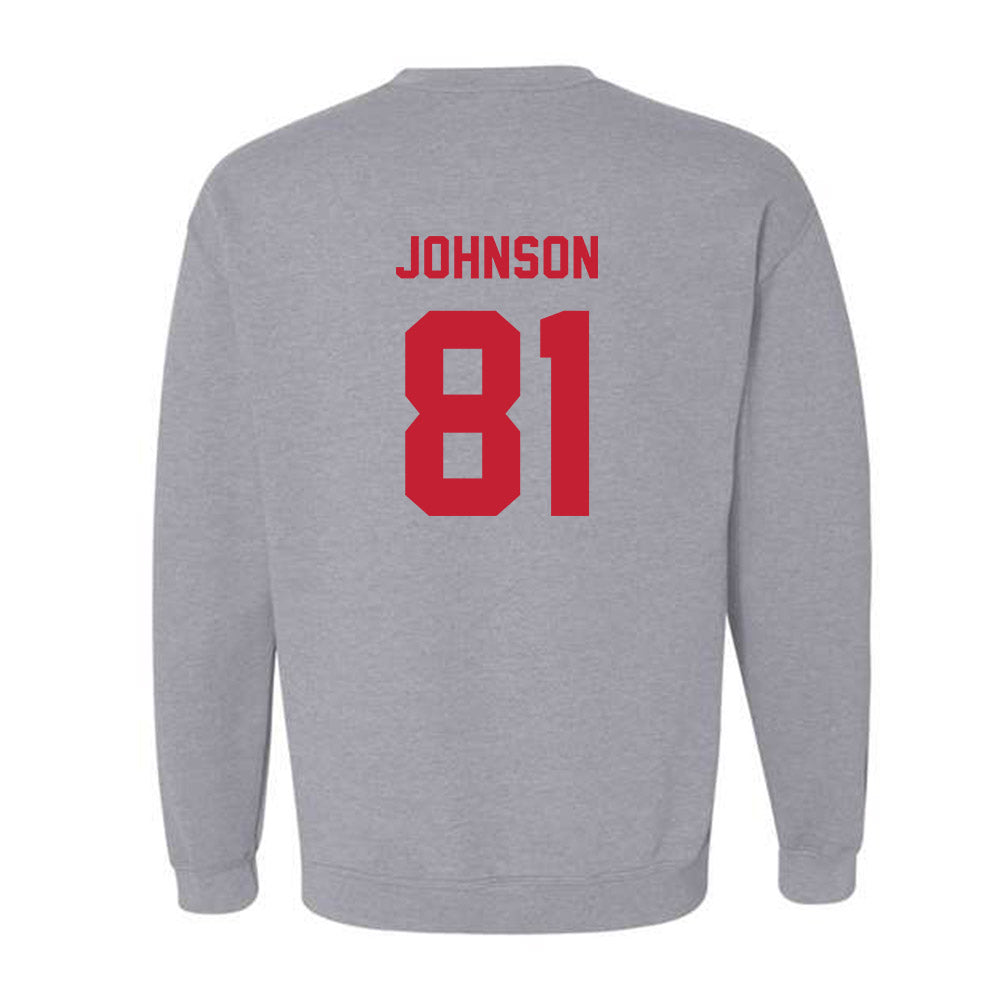 Montclair State - NCAA Football : Brandon Johnson - Classic Shersey Crewneck Sweatshirt-1