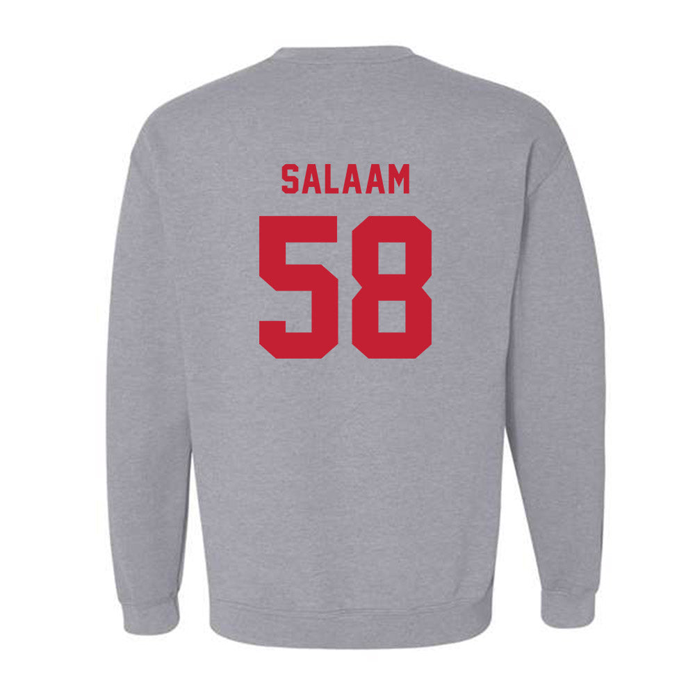 Montclair State - NCAA Football : Jahid Salaam - Classic Shersey Crewneck Sweatshirt-1