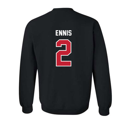 Montclair State - NCAA Baseball : Chuck Ennis - Classic Shersey Crewneck Sweatshirt-1