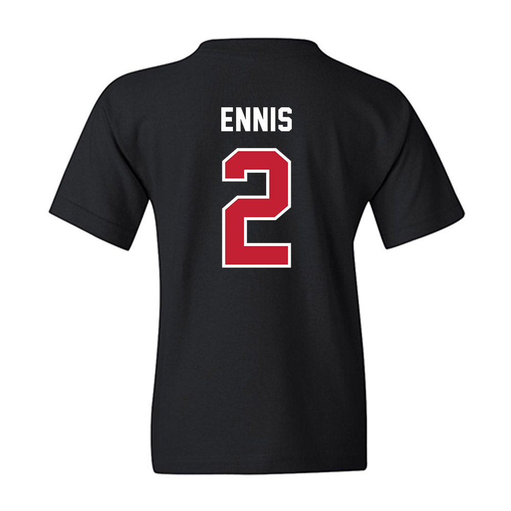 Montclair State - NCAA Baseball : Chuck Ennis - Classic Shersey Youth T-Shirt-1