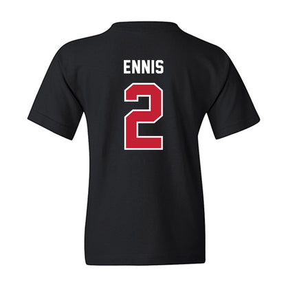 Montclair State - NCAA Baseball : Chuck Ennis - Classic Shersey Youth T-Shirt-1