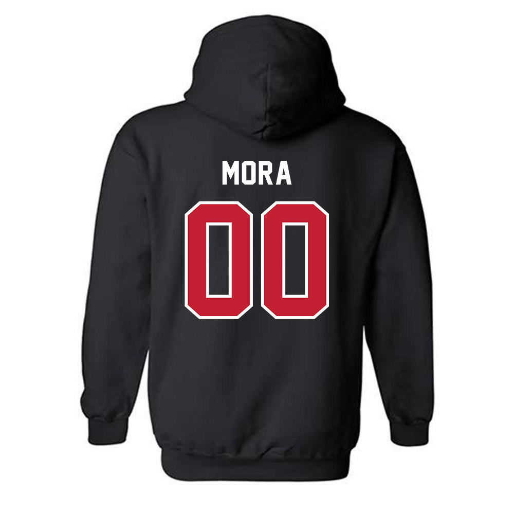 Montclair State - NCAA Football : JoVanny Mora - Classic Shersey Hooded Sweatshirt-1