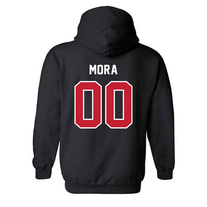 Montclair State - NCAA Football : JoVanny Mora - Classic Shersey Hooded Sweatshirt-1