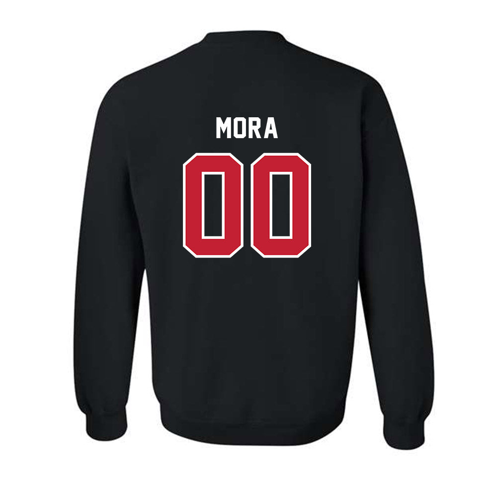 Montclair State - NCAA Football : JoVanny Mora - Classic Shersey Crewneck Sweatshirt-1