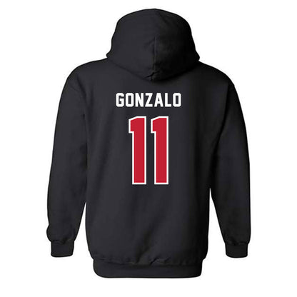 Montclair State - NCAA Baseball : Chris Gonzalo - Classic Shersey Hooded Sweatshirt-1