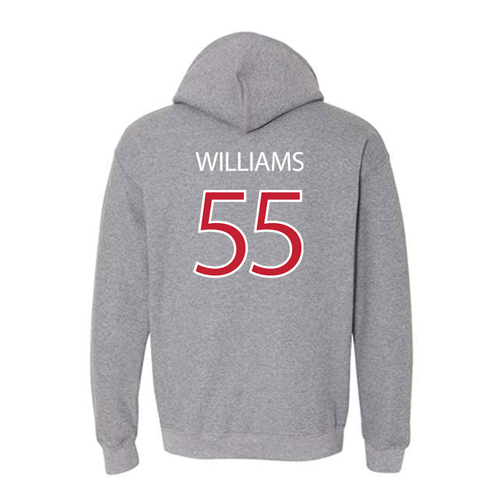Montclair State - NCAA Football : Jamal Williams - Classic Shersey Hooded Sweatshirt-1