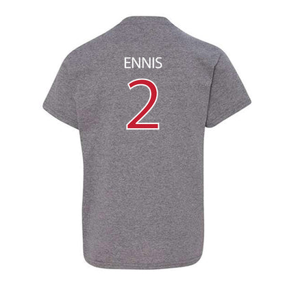Montclair State - NCAA Baseball : Chuck Ennis - Classic Shersey Youth T-Shirt-1