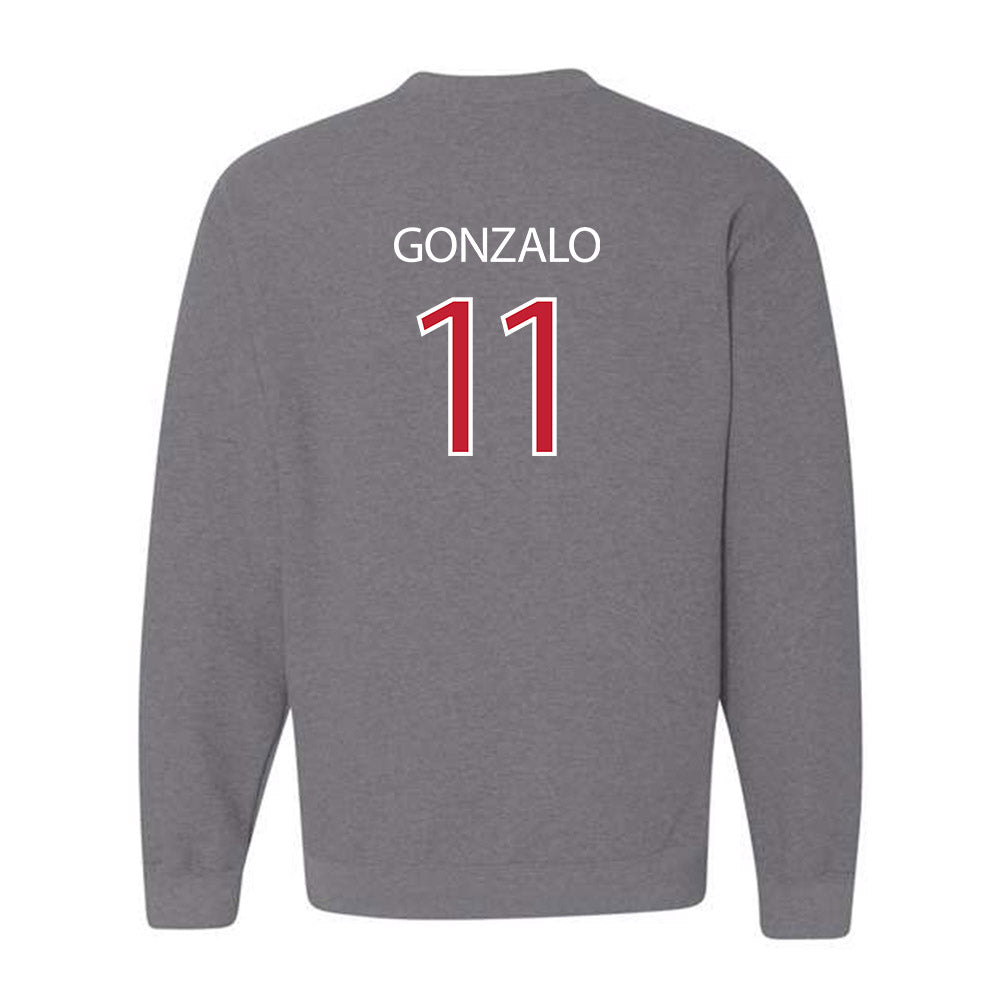 Montclair State - NCAA Baseball : Chris Gonzalo - Classic Shersey Crewneck Sweatshirt-1