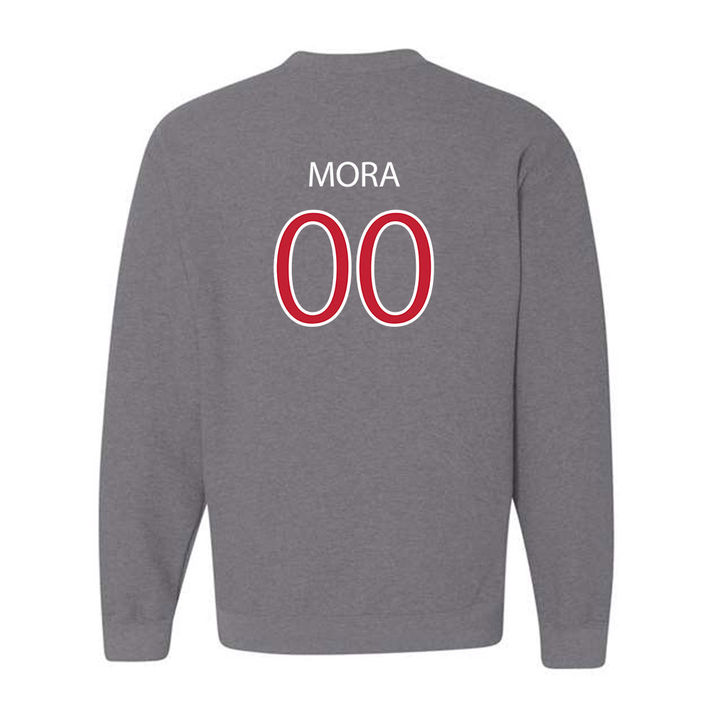 Montclair State - NCAA Football : JoVanny Mora - Classic Shersey Crewneck Sweatshirt-1