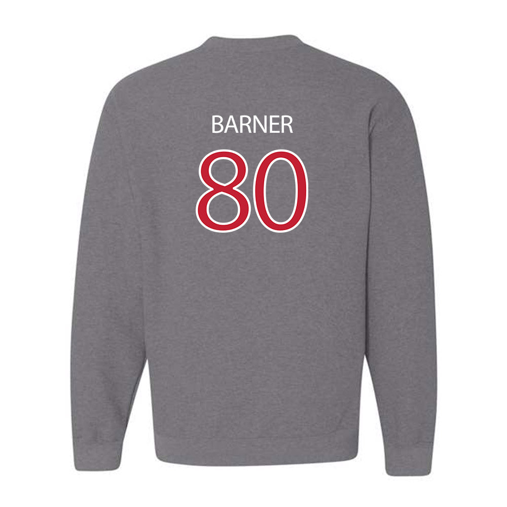 Montclair State - NCAA Football : Sincere Barner - Classic Shersey Crewneck Sweatshirt-1