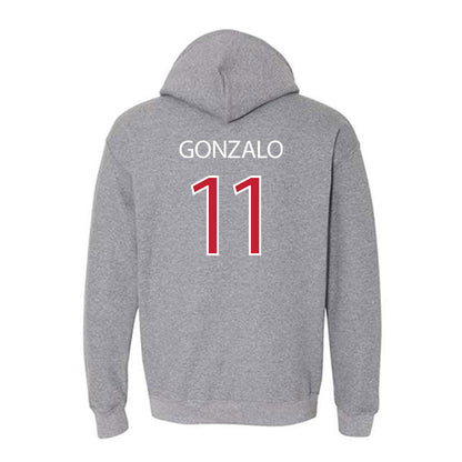 Montclair State - NCAA Baseball : Chris Gonzalo - Classic Shersey Hooded Sweatshirt-1