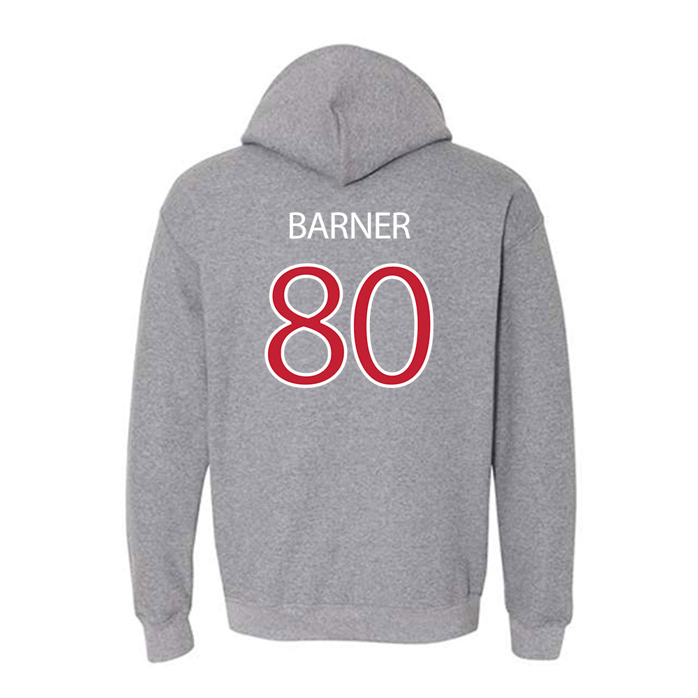 Montclair State - NCAA Football : Sincere Barner - Classic Shersey Hooded Sweatshirt-1