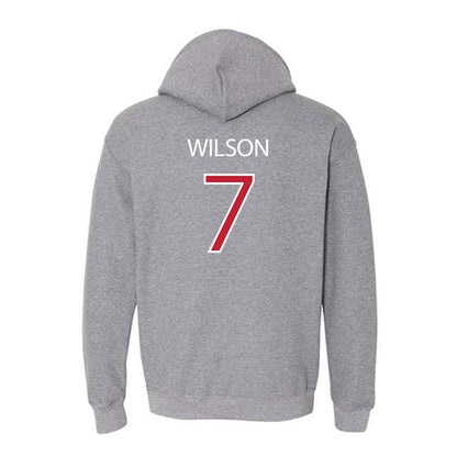 Montclair State - NCAA Football : Diante Wilson - Classic Shersey Hooded Sweatshirt-1