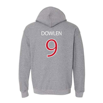Montclair State - NCAA Baseball : Colin Dowlen - Classic Shersey Hooded Sweatshirt-1